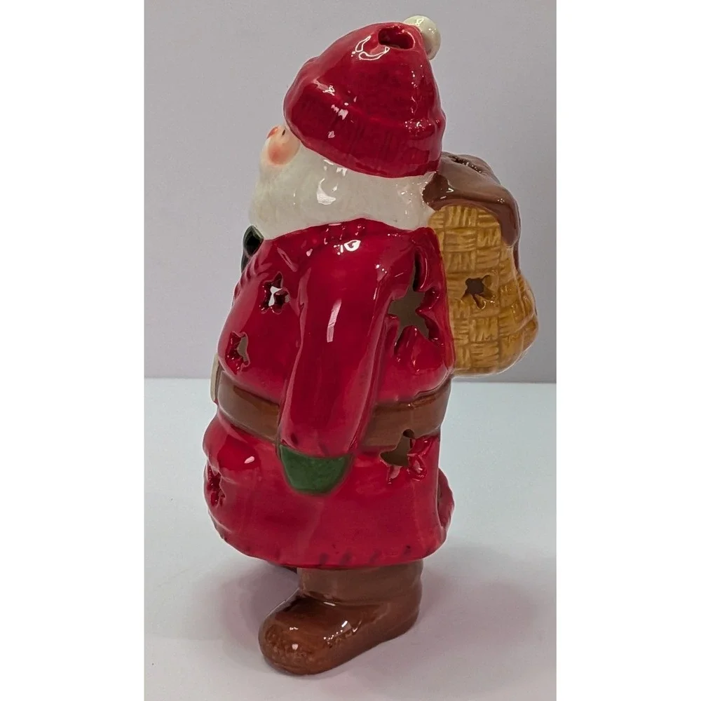 Hallmark ceramic santa